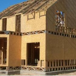 Construction Of A Wooden Frame House By Kyrodehnika